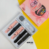 اپل واچ دخترانه سری 10 مدل X50 Mini سایز 41 با 5 عدد بند اضافه