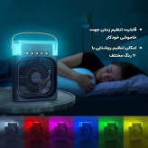 پنکه رومیزی مه پاش و تایمر دار NOVA اصلی لیبل دار