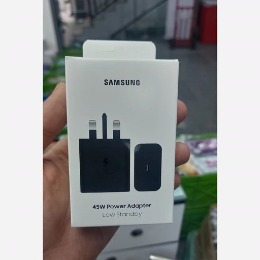 شارژر سامسونگ مدل EP-T4511 توان 45 وات سه پین اصلی ساخت ویتنام اورجینال